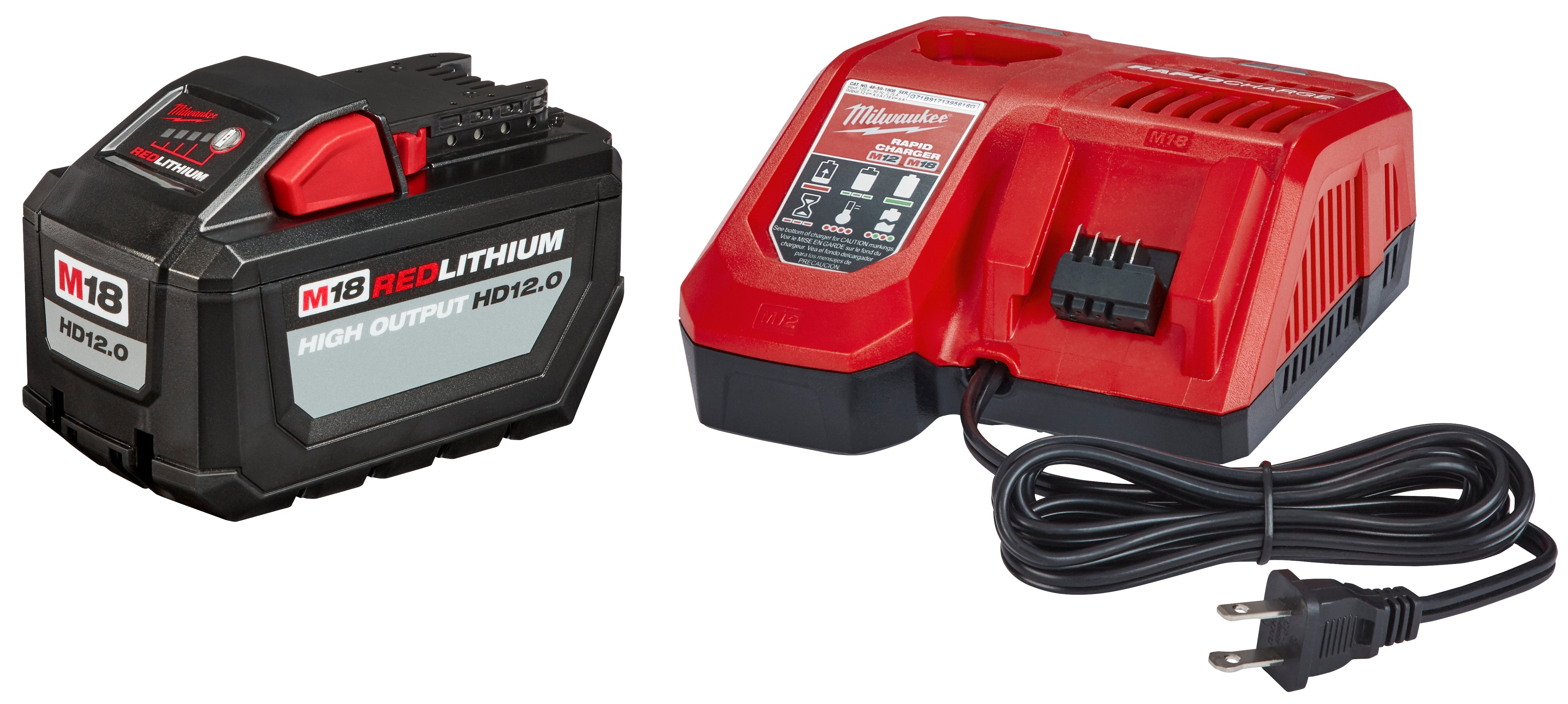 Milwaukee Electric M18 H.O. Hd12.0 Rapid Starter Kit - MLW-48-59-1200 | MFVCanada.com