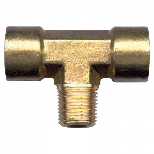 Fairview Brass Tee;1/8 FPTx1/8 FPTx1/8 MPT 106-A | RogueFuel.ca