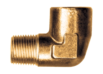 Fairview Brass 90 Elbow;3/8 FPTx3/8 MPT;Heavy 116H-C | RogueFuel.ca