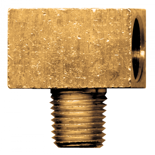 Fairview Brass Inv. Flare Tee;1/4x1/8 MPT 145-4A | RogueFuel.ca