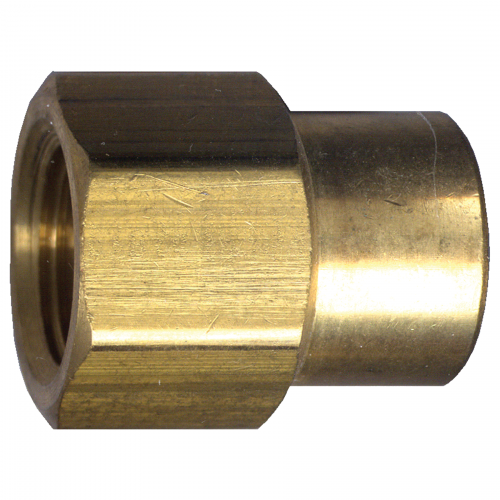 Fairview Brass Inv. Flare Adptr;3/8x1/4 FPT 146-6B | RogueFuel.ca
