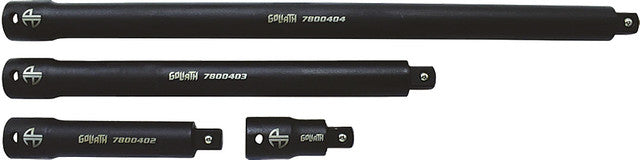 ASTRO PNEUMATIC - 4-Pc 1/2" Drive Goliath™ Torque-Saver Impact Extension Bar Set, 2.5" - 15" Lengths - AST-78004 | MFVCanada.com