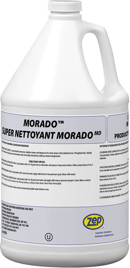 Morado – Super Cleaner & Degreaser, Concentrated - 4 L Jug - ZEP-85654C | MFVCanada.com