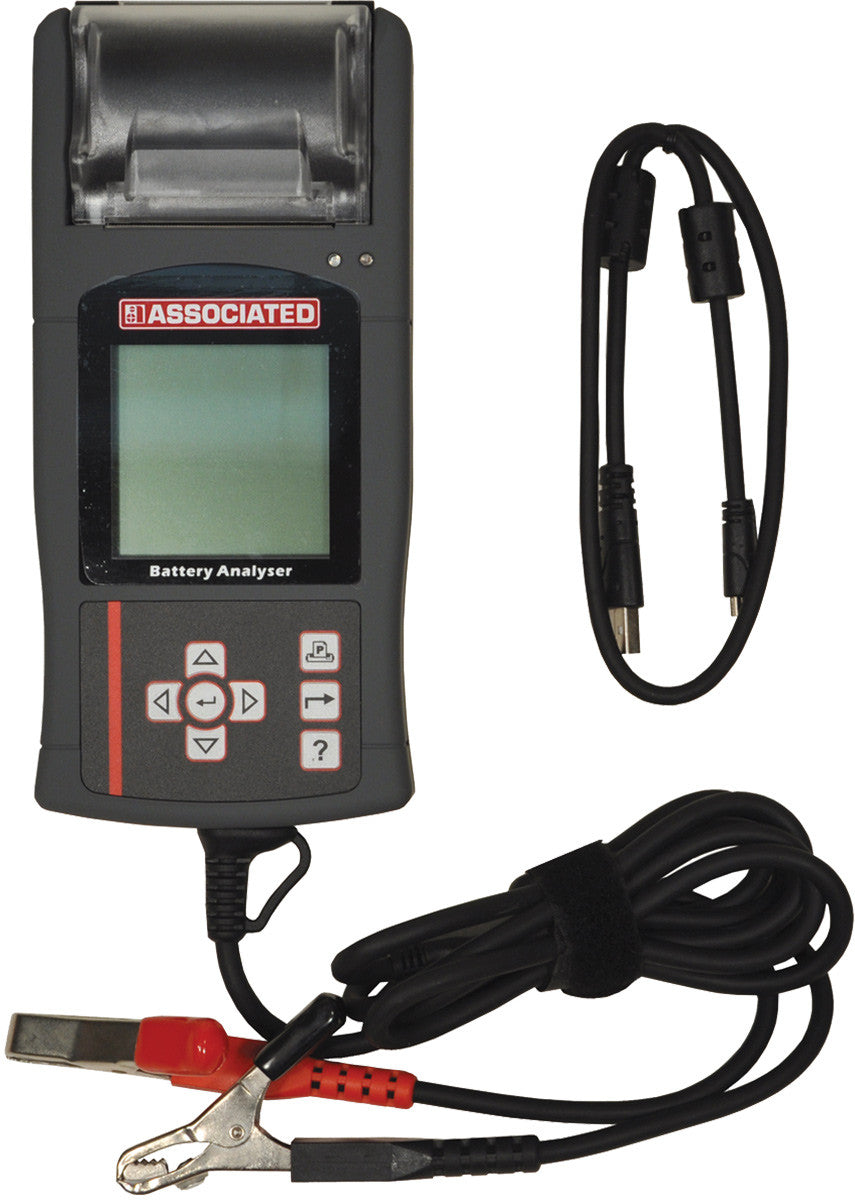Hand Held Digital Battery-Electrical System Tester, W/Printer - ASS-12-1015 | MFVCanada.com