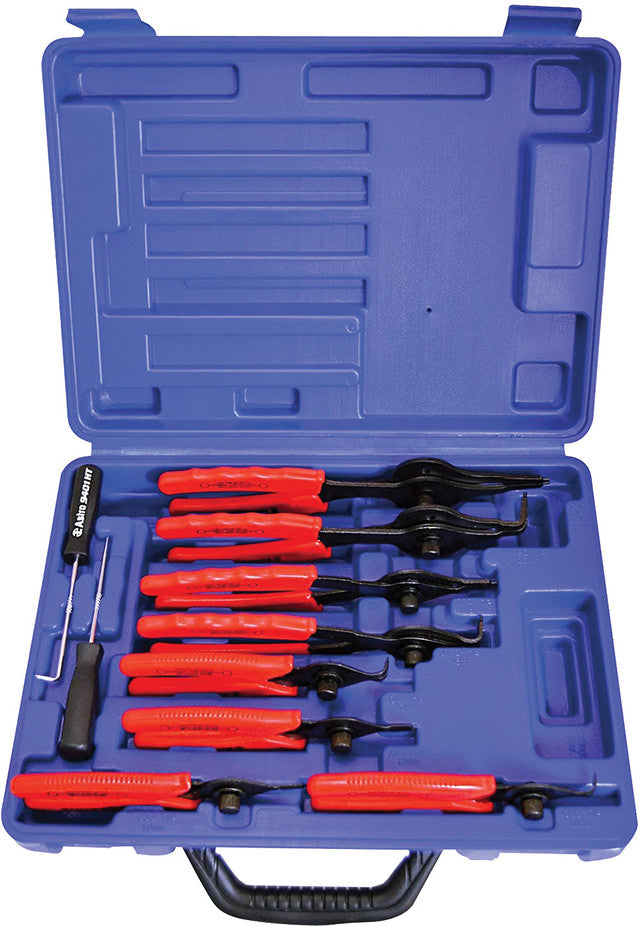 ASTRO PNEUMATIC - 10-Pc Internal/External Snap Ring Pliers Set - AST-9401 | MFVCanada.com