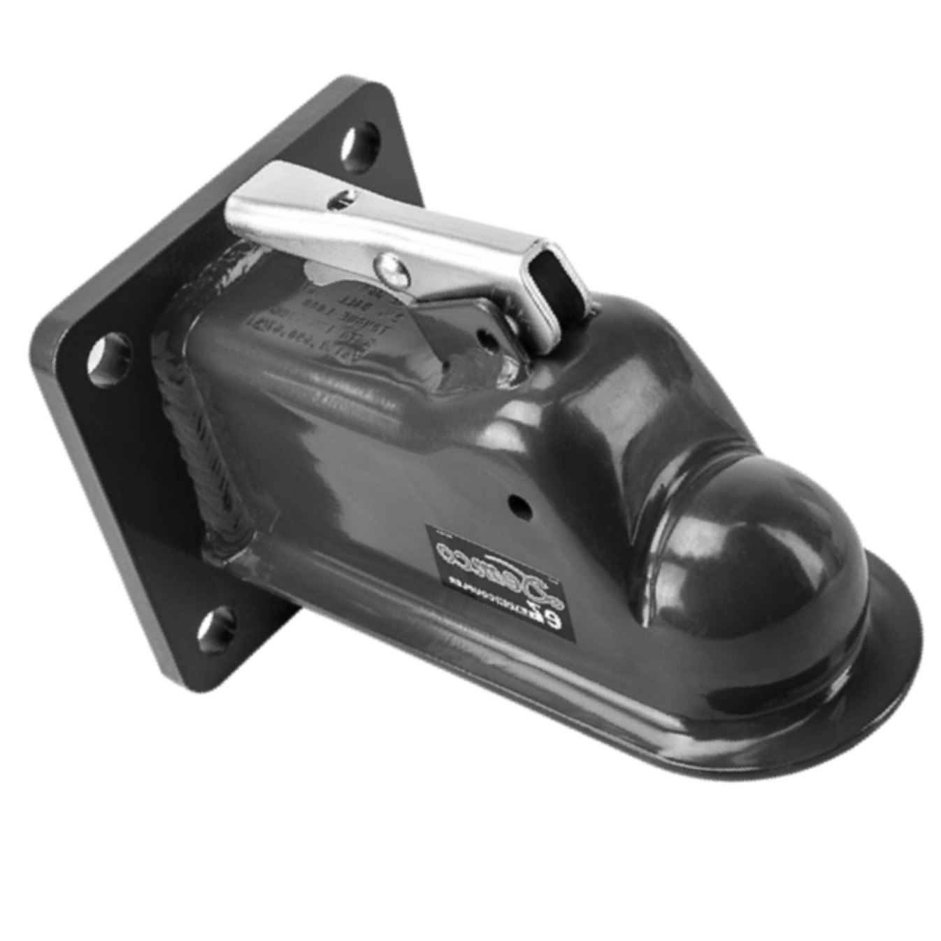 AMPLock Ball Coupler Lock - Flat Lip Design/Standard Trailer - TLS-2516 | MFVCanada.com