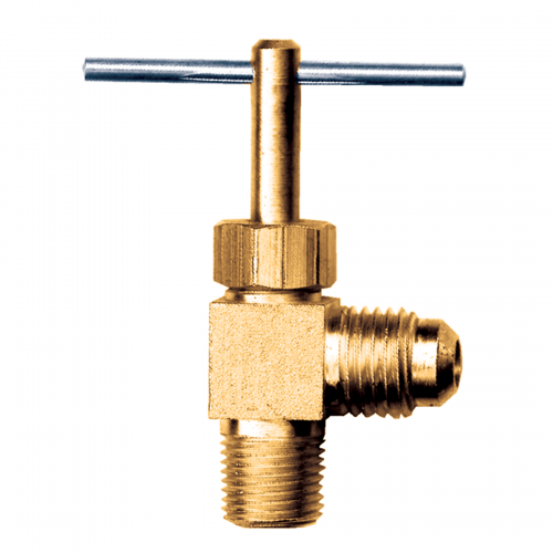 Fairview Needle Valve 90Elb;1/4M.SAEx1/8MPT 3049-4A | RogueFuel.ca