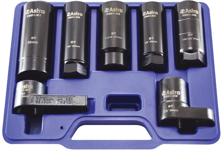 ASTRO PNEUMATIC - 7-Pc Sensor & Sending Unit Socket Set - AST-7801 | MFVCanada.com