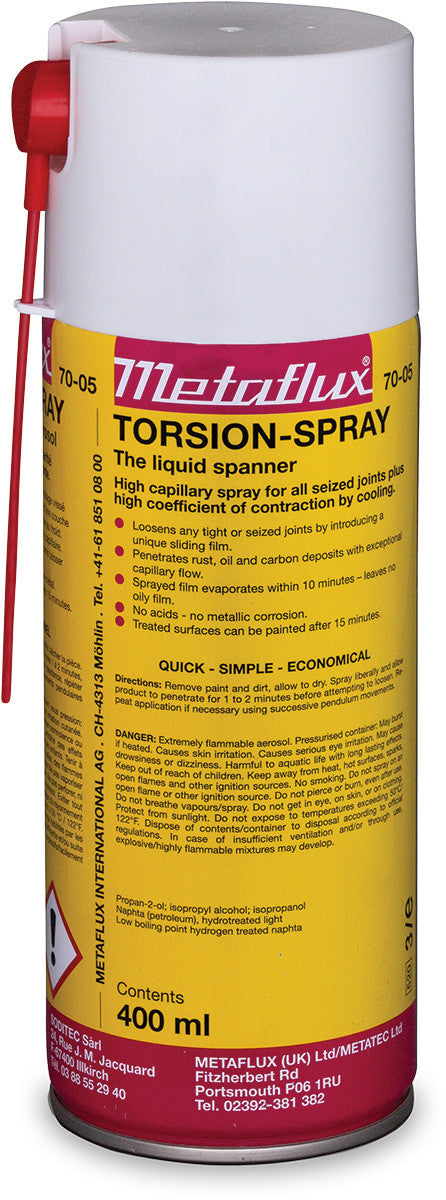 Special Penetrating Torsion Spray For Loosening Highly Seized Bolts, Nuts, Junctions, 400 Ml - AMT-70-05 | MFVCanada.com