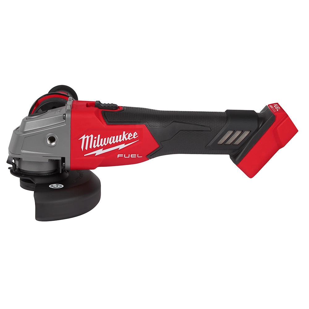 Milwaukee Electric M18 Fuel 4-1/2" / 5" Grinder (Bare Tool), Lock-On Slide Switch - MLW-2881-20 | MFVCanada.com
