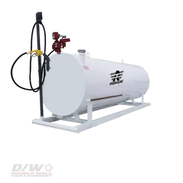 4,600 Litre/ 1,000 Gallon Double Wall Utility Fuel Tank Complete Package | MFVCanada.com | Munro Industries Sturgeon County, Alberta, Canada T8R 2B5
