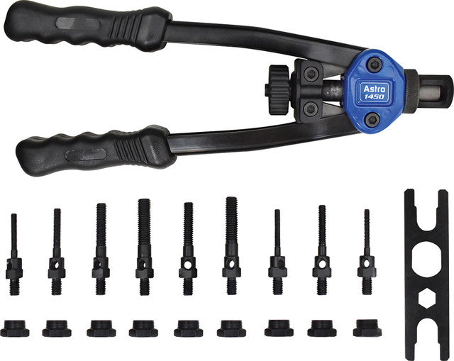 ASTRO PNEUMATIC - 13" Plusnut & Extra-Long Rivet Nut Setter Kit, Sae/Metric - AST-1450 | MFVCanada.com