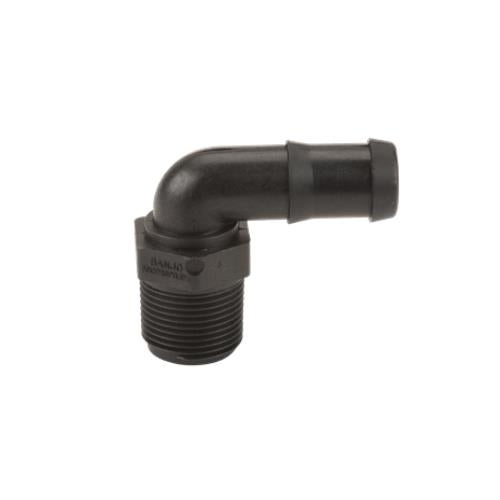 Banjo 3/4" MPT x 3/4" HB 90 Degree Poly Elbow - HB075-90 | MFVCanada.com