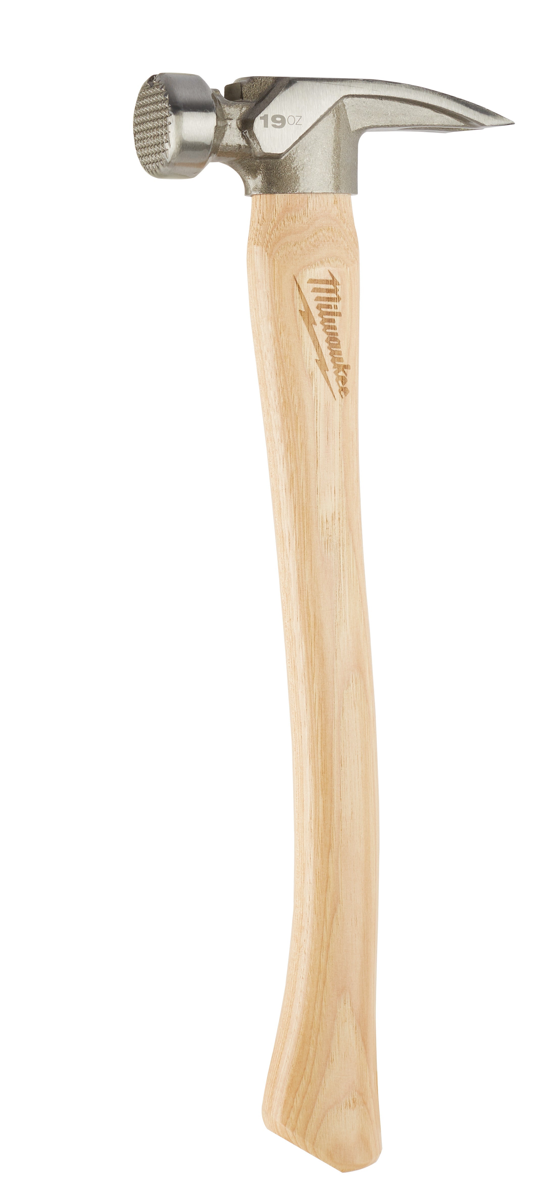 Milwaukee Electric 19Oz Milled Face Hickory Hammer - MLW-48-22-9419 | MFVCanada.com