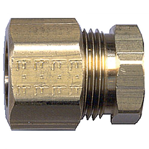Fairview Brass Compression Sealing Plug;1/4 67-4 | RogueFuel.ca