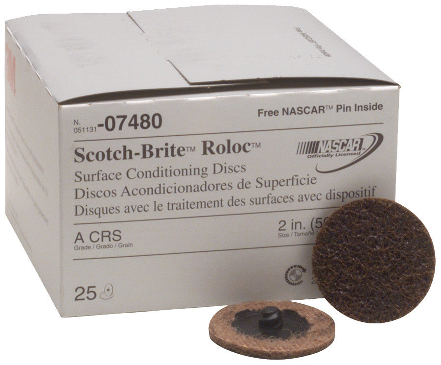 3M 7480 2In Coarse Roloc Discs (25 P/B) - 3MM-7480 | MFVCanada.com