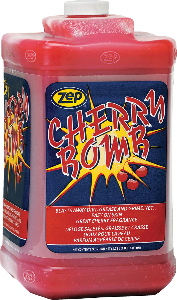 Cherry Bomb Heavy-Duty Hand Cleaner With Abrasive, 1 X 1 Gal (3.78 L) Bottle - ZEP-329124 | MFVCanada.com