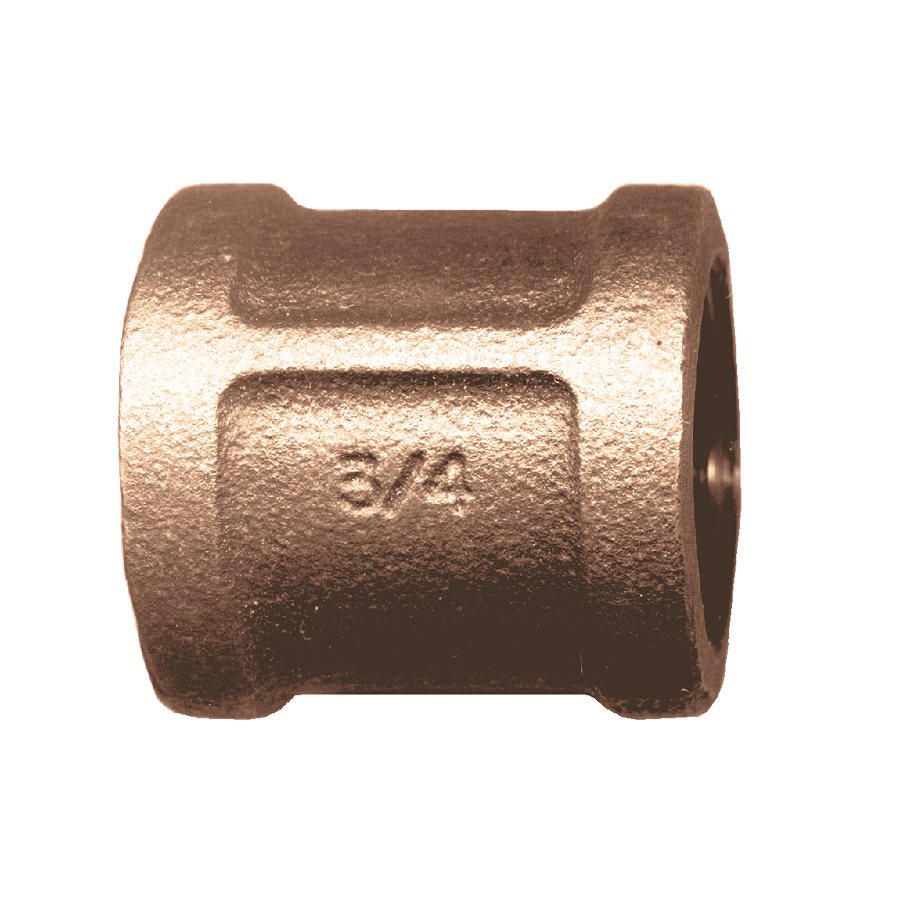 Fairview Cast Bronze Coupler;3/4 FPT 103CA-E | RogueFuel.ca