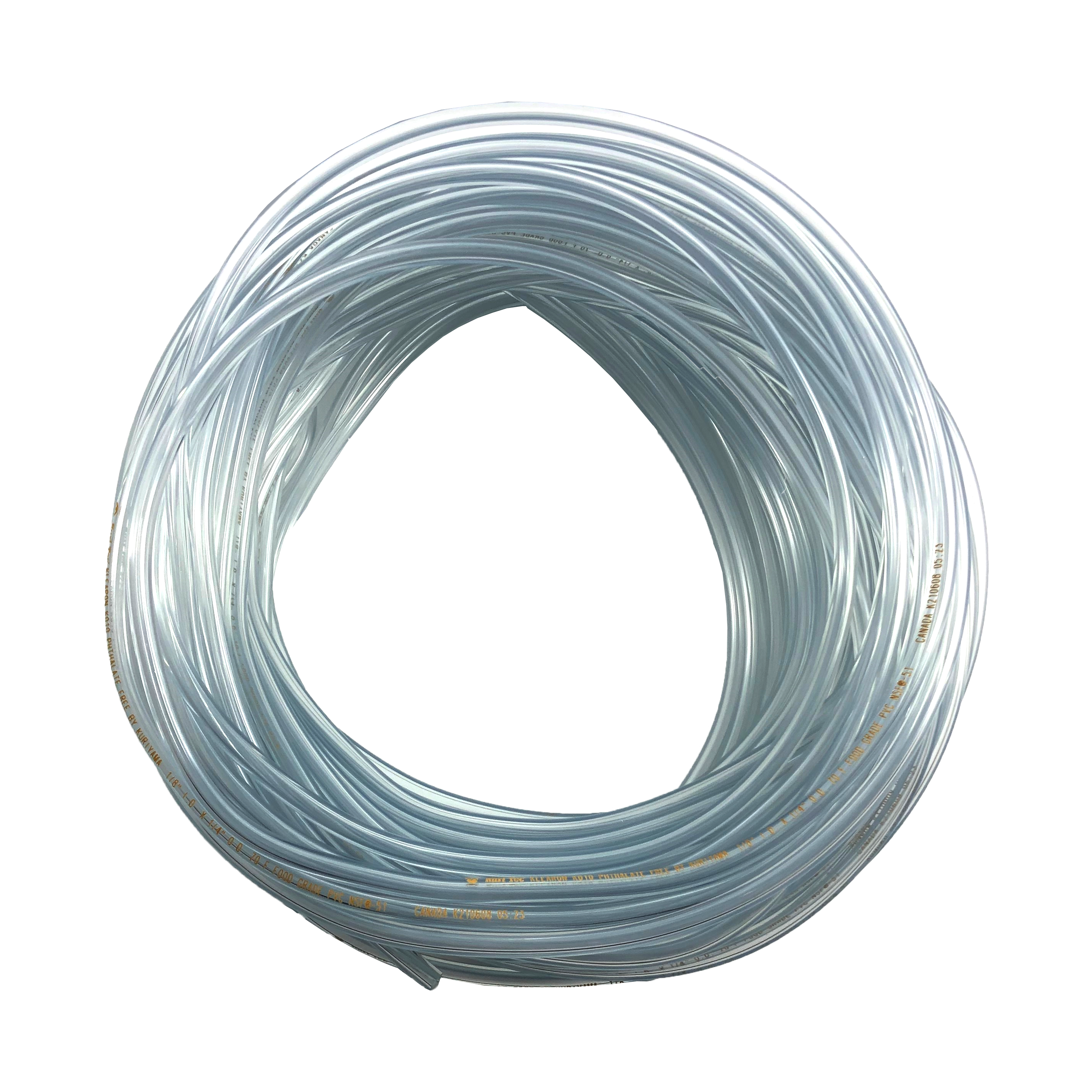 Fairview 1/4 ODx1/8 ID Clear PVC Tube;100ft JFT-42-100 | RogueFuel.ca