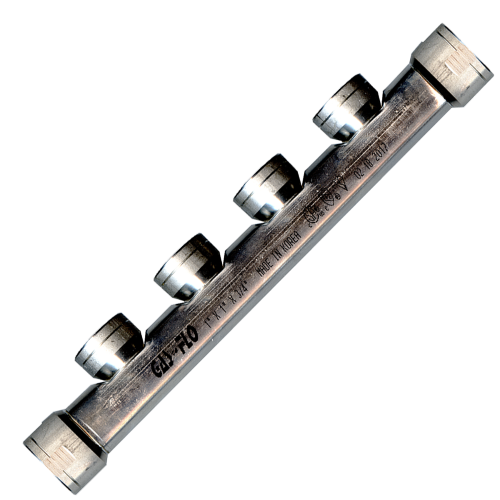 Fairview SS Gas Manifold 3/4FPTx1/2FPT (4) GFMAN-ED4 | RogueFuel.ca