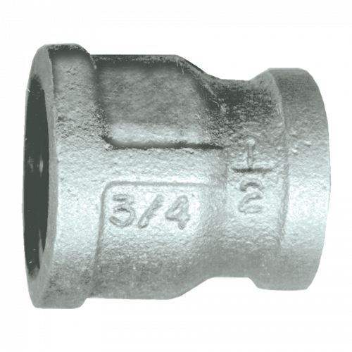 Fairview Galvanized Iron Coupling;1/4FPTx1/8FPT GI-119-BA | RogueFuel.ca