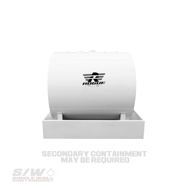 Meridian - 2,300 Litre/ 500 Gallon Single Wall Utility Fuel Tank & Skid - Model#- 64150CB_2 | RogueFuel.ca | Munro Industries Sturgeon County, Alberta, Canada T8R 2B5