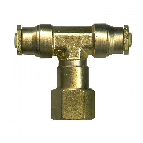 Fairview DOT PTC Tee;1/4x1/8FPT SW PC1478SW-4A | RogueFuel.ca