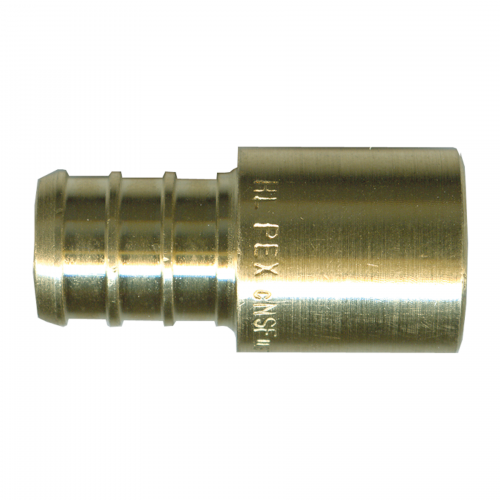 Fairview Pex Adptr 1x1 M.Sweat;Lead Free Brass LF-PEX-125SW-18 | RogueFuel.ca