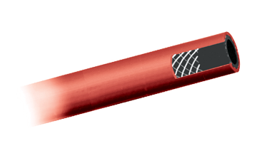 Fairview 3/8 ID Nitrile Hose;Red;250PSI;Reel RPH-6-REEL | RogueFuel.ca
