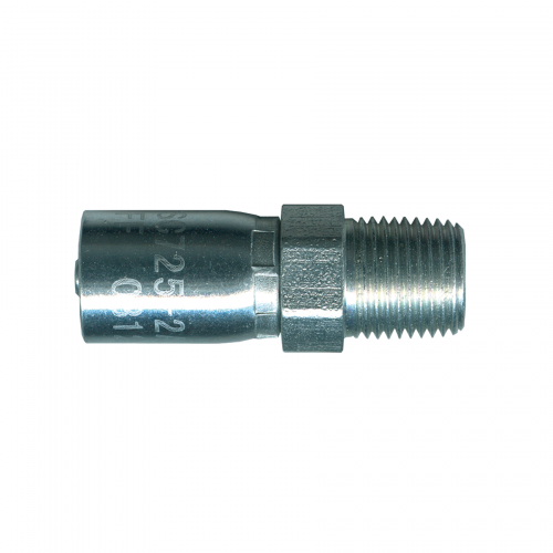 Fairview 100R7 Grease Hose Coupling;1/4 IDx1/4 MPT SC725-4B | RogueFuel.ca