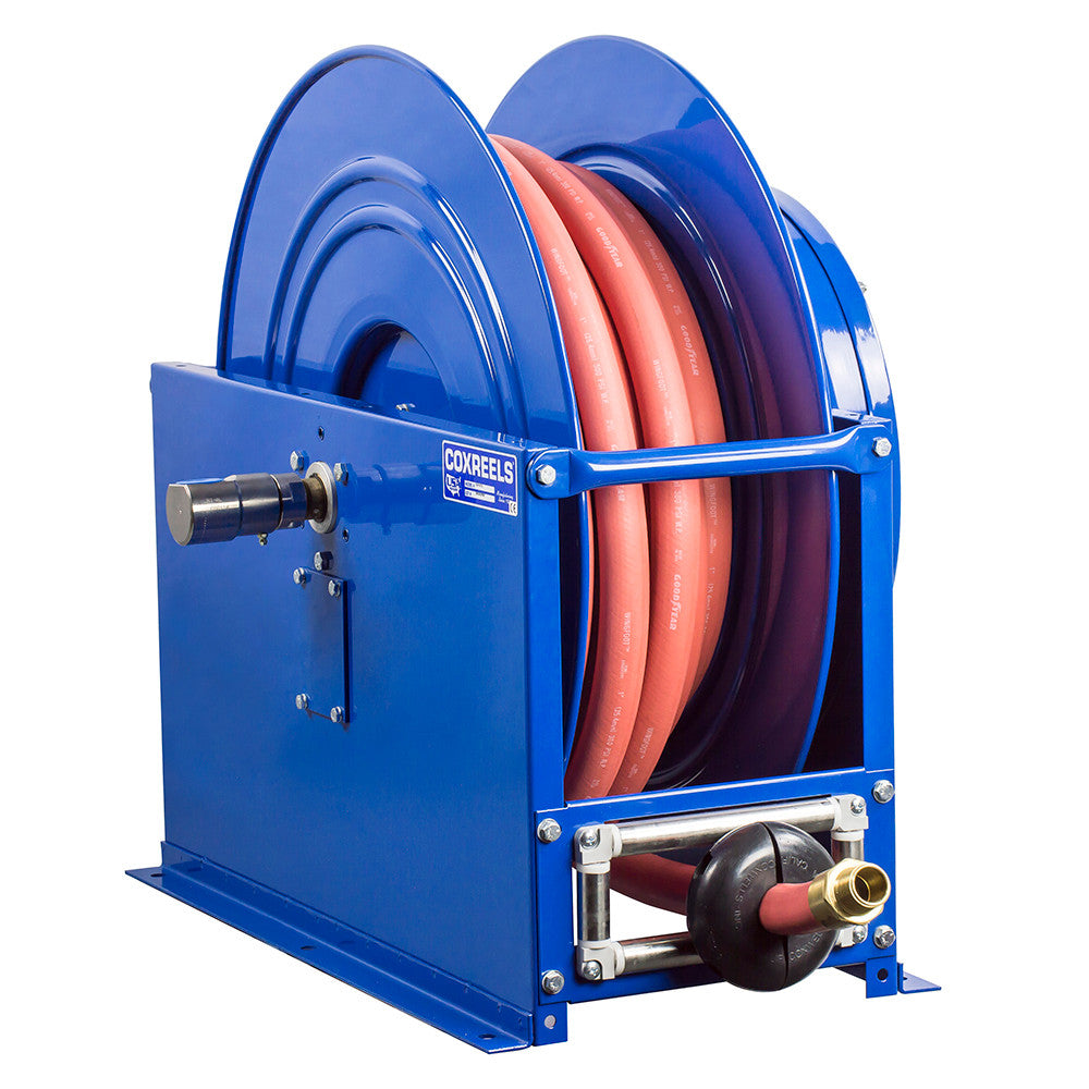 Coxreel Single Hose Spring Rewind Reel, SP Series, Reel Only, 1.5" x 35' - SLPL-835 | MFVCanada.com