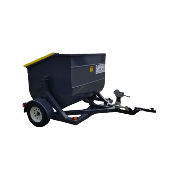 U-Dump Dumpster Trailer - TW Enterprises | Portable Waste Solutions | Garbage & Trash Trailer | Sturgeon County, Alberta | MFVCanada.com | Munro Industries