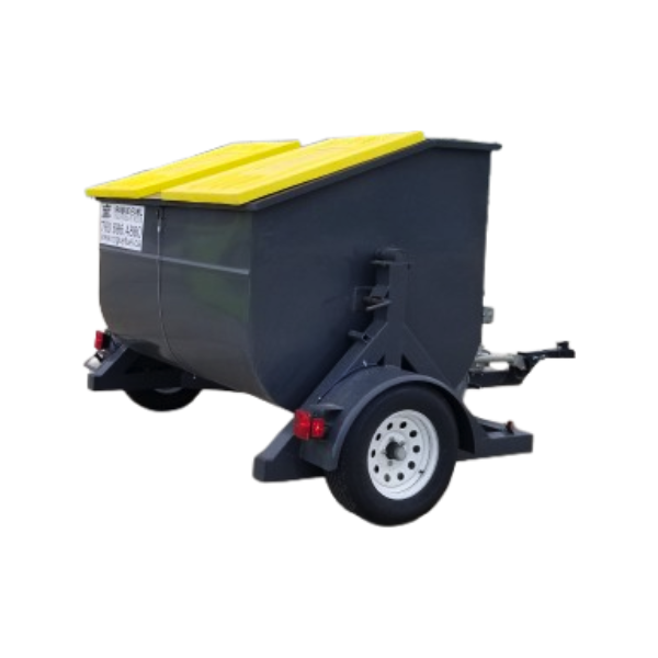 U-Dump Dumpster Trailer - TW Enterprises | Portable Waste Solutions | Garbage & Trash Trailer | Sturgeon County, Alberta | MFVCanada.com | Munro Industries