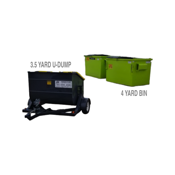 U-Dump Dumpster Trailer - TW Enterprises | Portable Waste Solutions | Garbage & Trash Trailer | Sturgeon County, Alberta | MFVCanada.com | Munro Industries