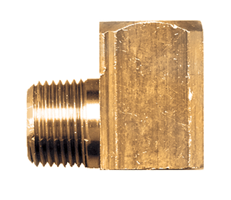 Fairview Brass 90 Elbow;3/8 FPTx3/8 MPT;Xtruded X115-C | RogueFuel.ca