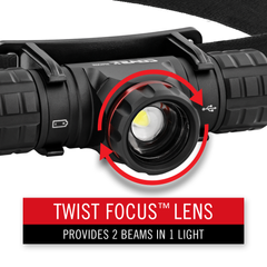 Coast XPH30R Rechargeable Dual Power Headlamp | MFVCanada.com
