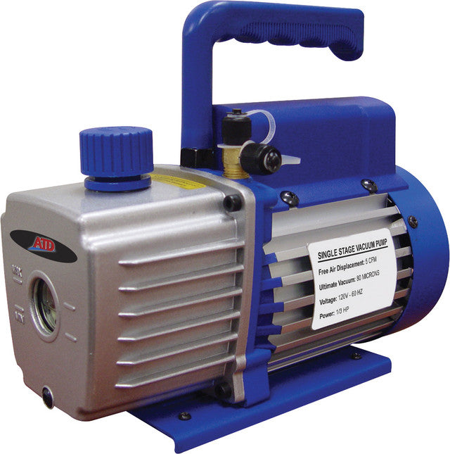 ATD - Single Stage Vacuum Pump, 1.8 Cfm, 1/4 Hp - ATD-3451 | MFVCanada.com