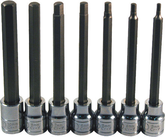ATD - 7Pc Xl Metric Hex Bit Sckt Set - ATD-13787 | MFVCanada.com