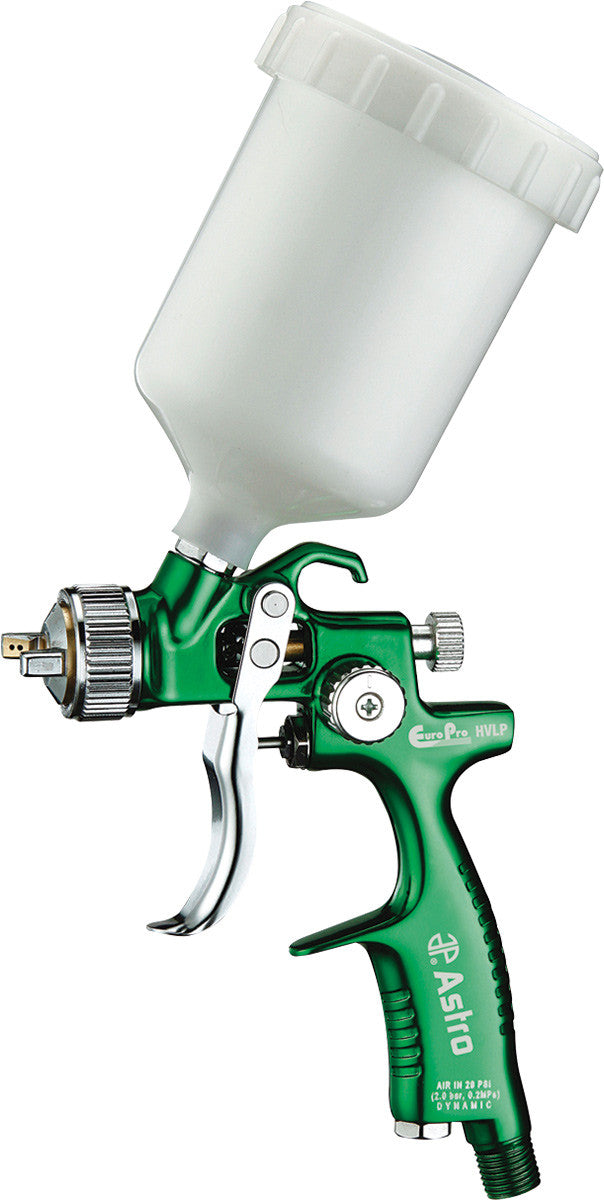 ASTRO PNEUMATIC - Euro Pro 1.0Mm Nozzle Hvlp Touch Up Paint Gun With Plastic Cup, 250 Ml - AST-EUROHVT1 | MFVCanada.com