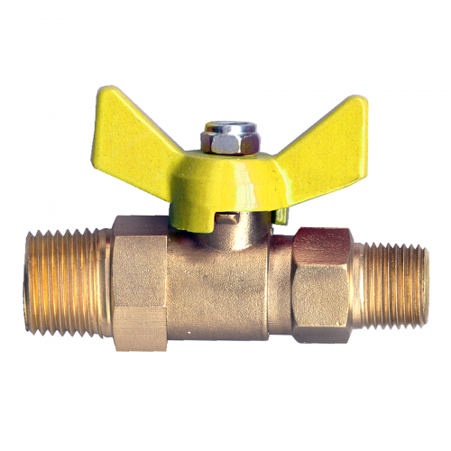 Fairview Utility Ball Valve;1/2MPTx3/8MPT BV1122-DC | RogueFuel.ca