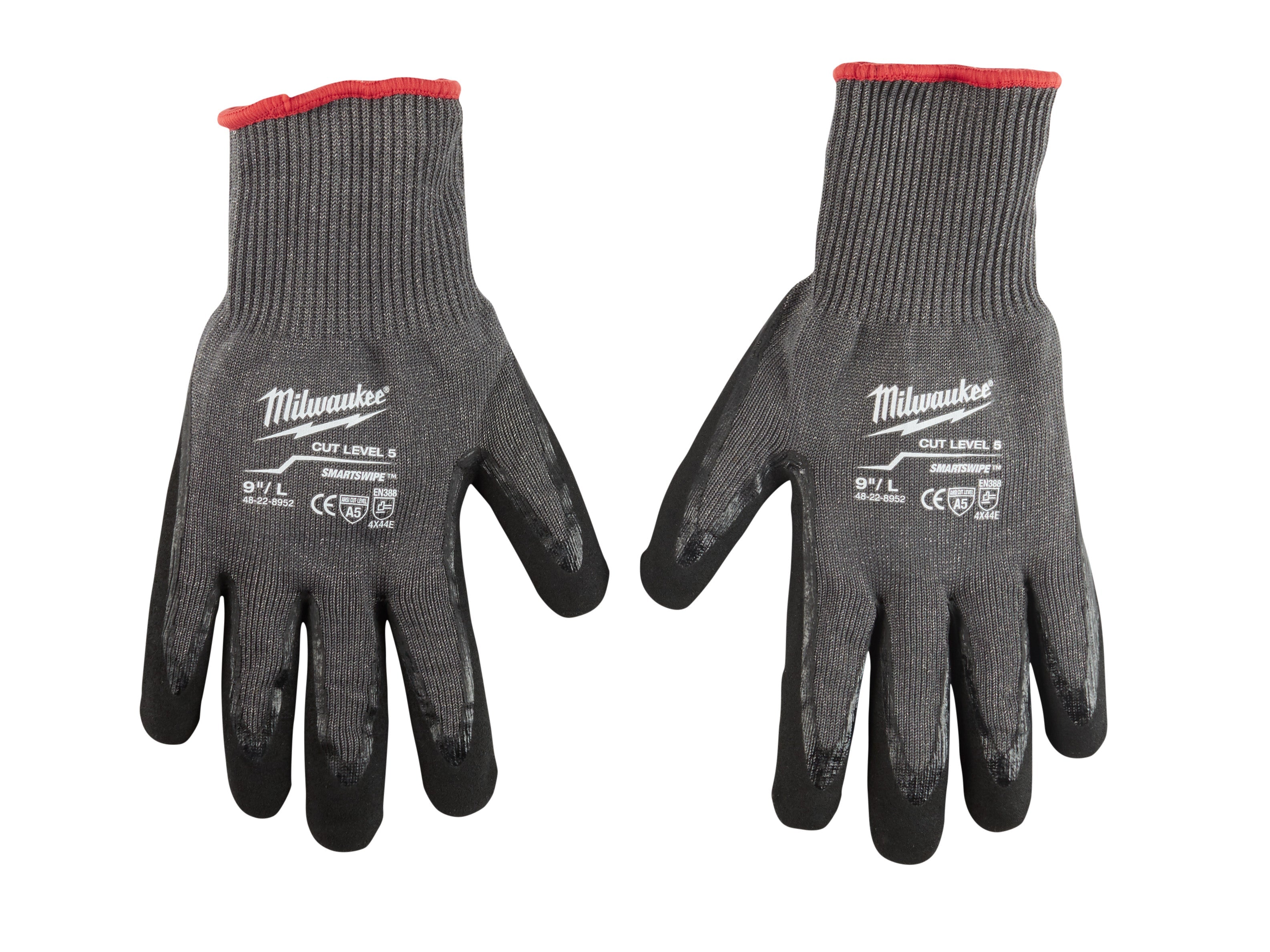 Milwaukee Electric (12) Cut 5 Nitrile Gloves 12 Pk - L - MLW-48-22-8952B | MFVCanada.com