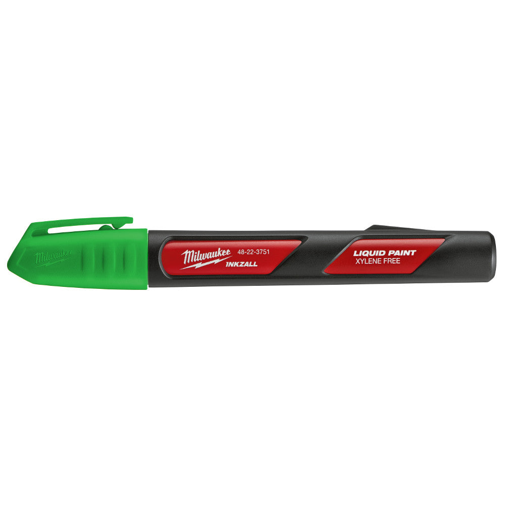 Milwaukee Electric Green Paint Marker Bulk 12 - MLW-48-22-3751 | MFVCanada.com