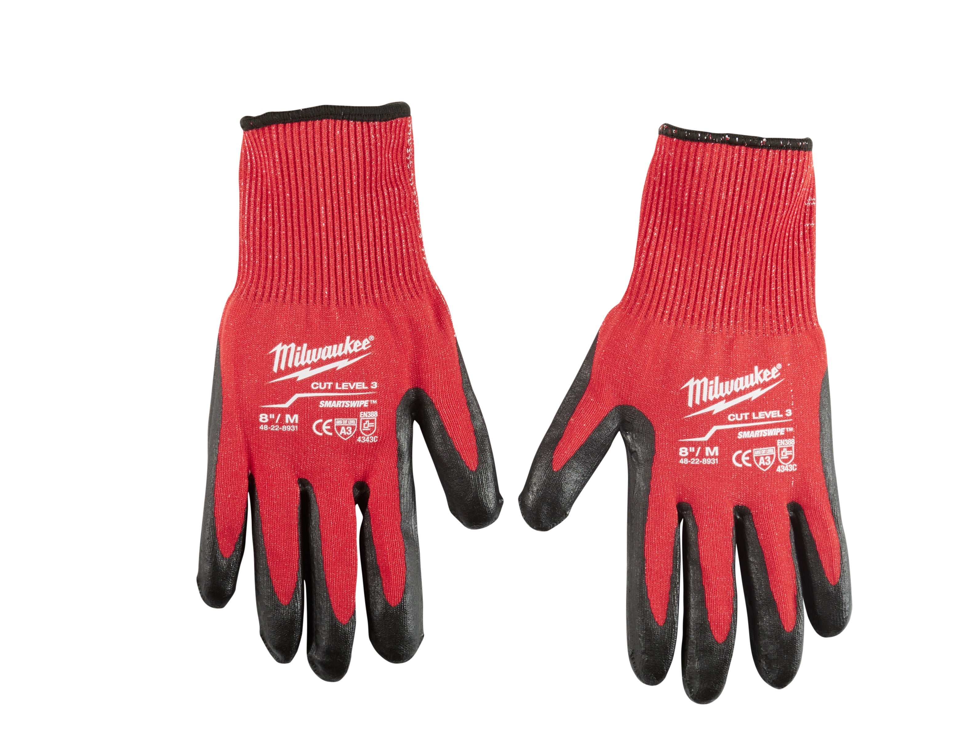 Milwaukee Electric (12) Cut 3 Nitrile Gloves 12 Pk - M - MLW-48-22-8931B | MFVCanada.com