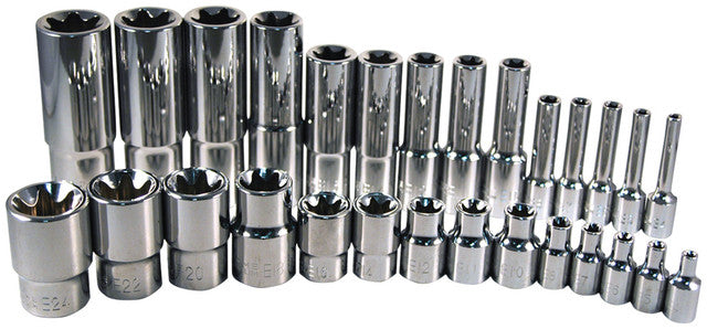 ATD - 28 Pc External Torx Socket Set - ATD-13779 | MFVCanada.com