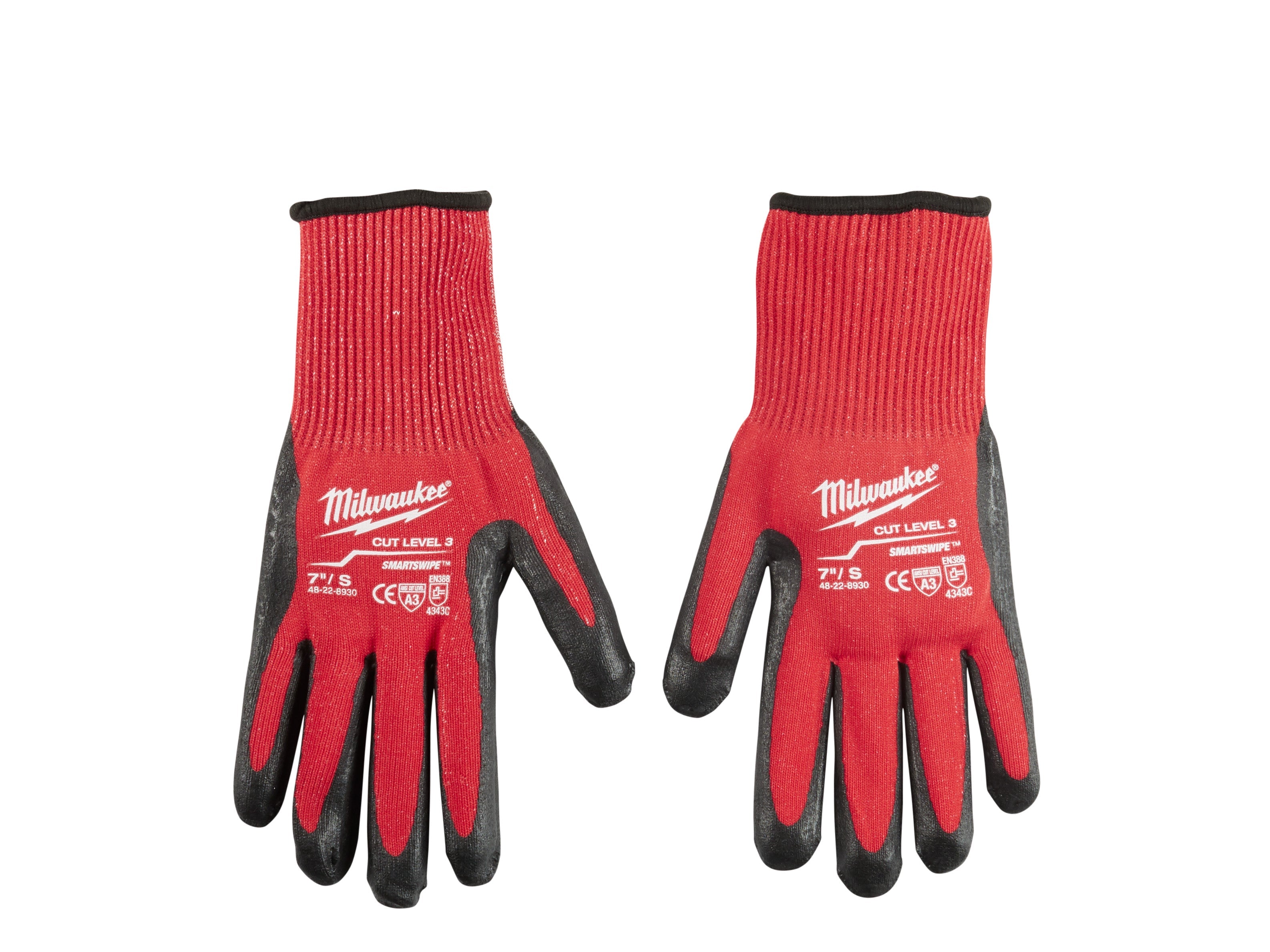 Milwaukee Electric (6) Cut 3 Nitrile Gloves - S - MLW-48-22-8930 | MFVCanada.com
