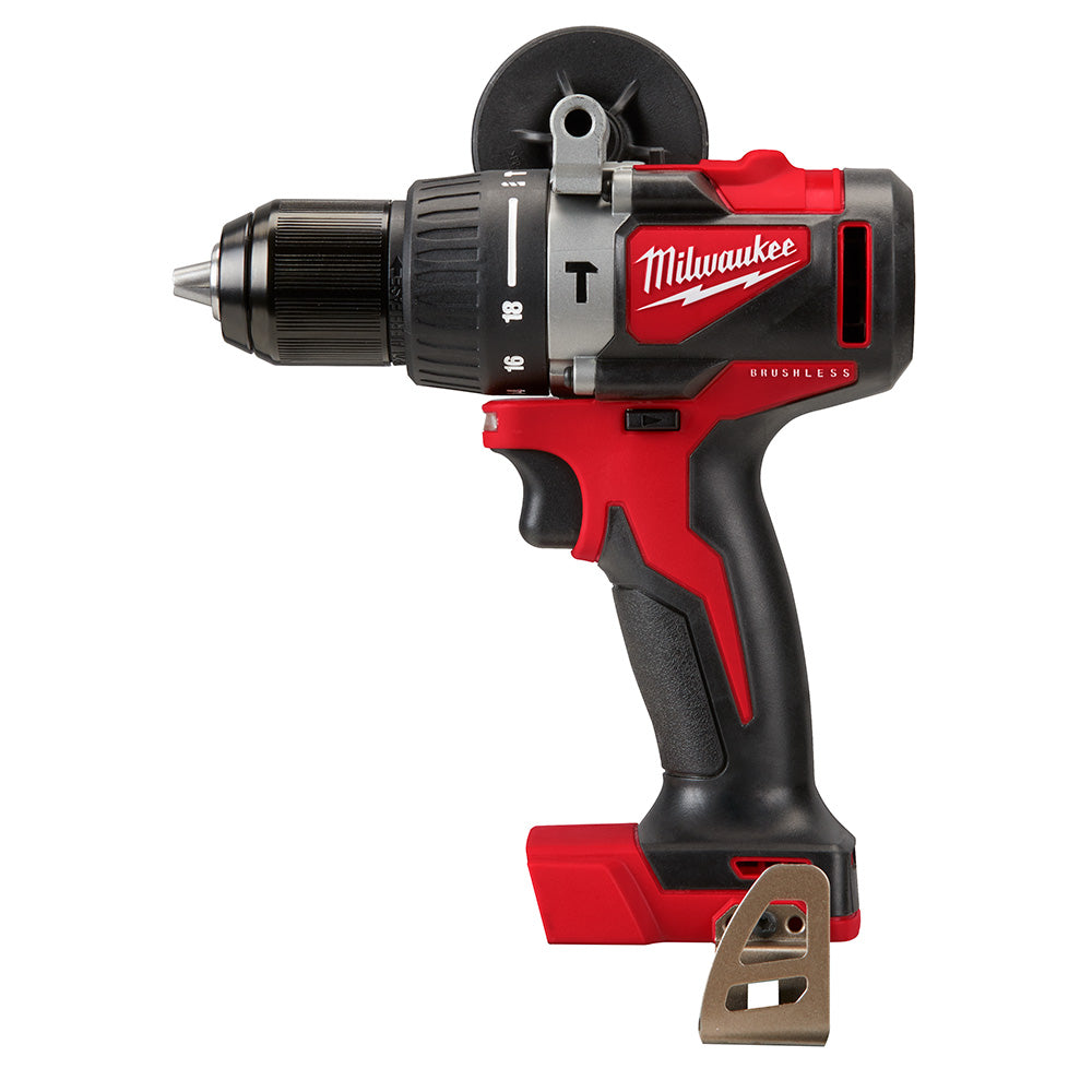 Milwaukee Electric M18 Bl 1/2" Hammer Drilll-Bt - MLW-2902-20 | MFVCanada.com