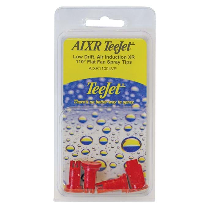 Teejet AXR11004-VP Extended Range Air Induction Red Tip 4 Pack - TTI11004-VP | MFVCanada.com