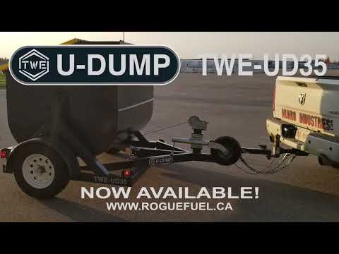 U-Dump Dumpster Trailer - TW Enterprises | Portable Waste Solutions | Garbage & Trash Trailer | Sturgeon County, Alberta | MFVCanada.com | Munro Industries