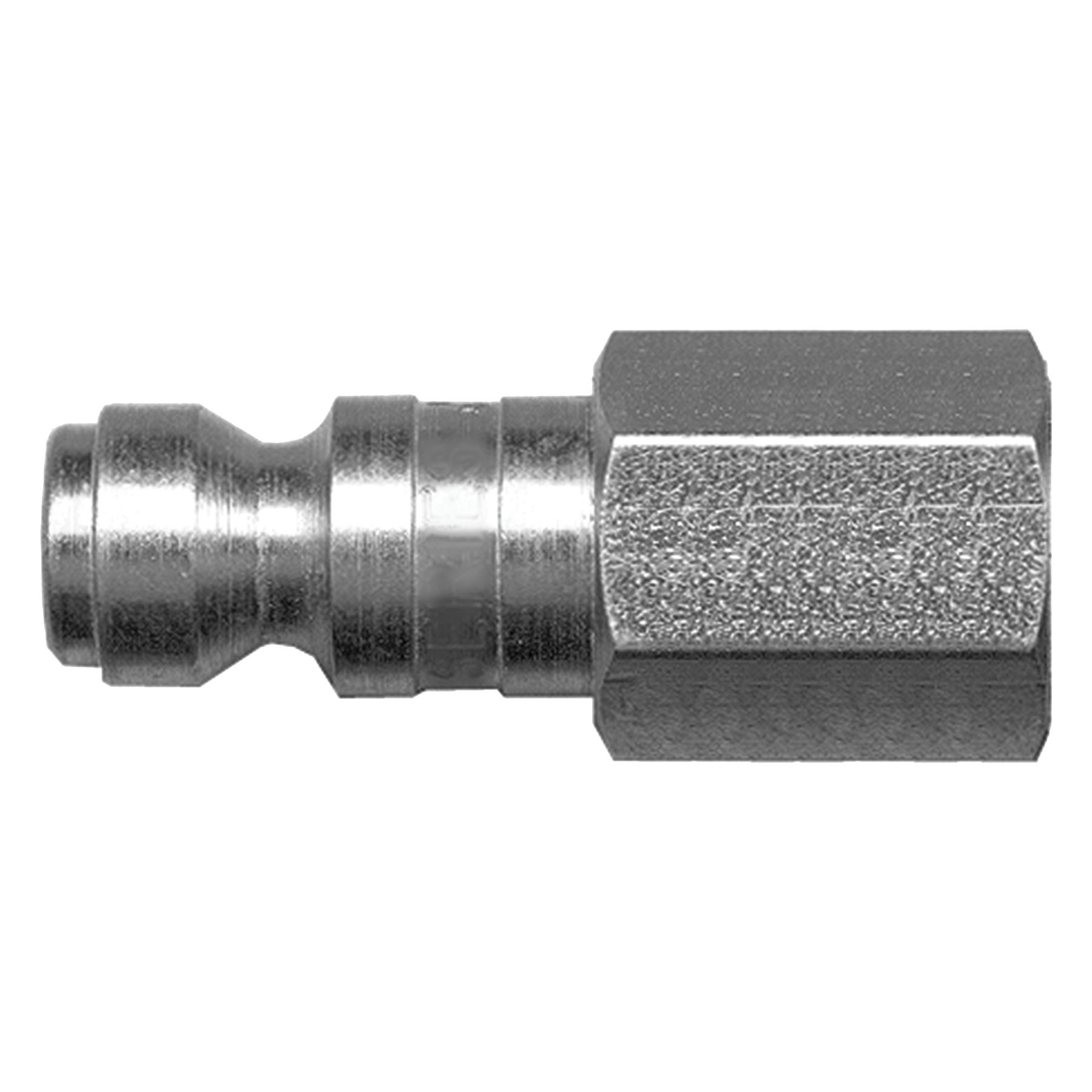 Fairview SS Tru-Flate Nipple;1/4x1/4 FPT QD-STFN4-4F | RogueFuel.ca