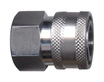 Fairview SS Pres.Wash Coupler;3/8x3/8 MPT QD-SSTC6-6M | RogueFuel.ca